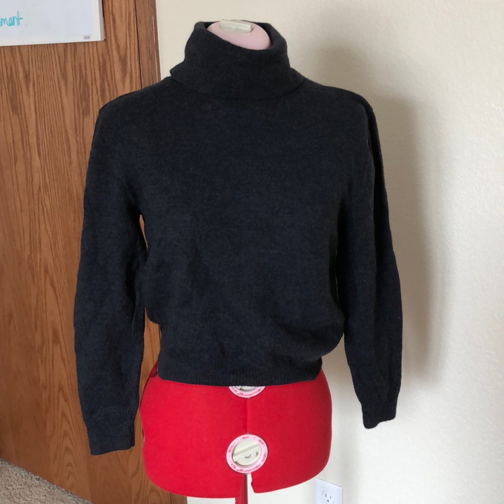 Vintage wool turtleneck sweater